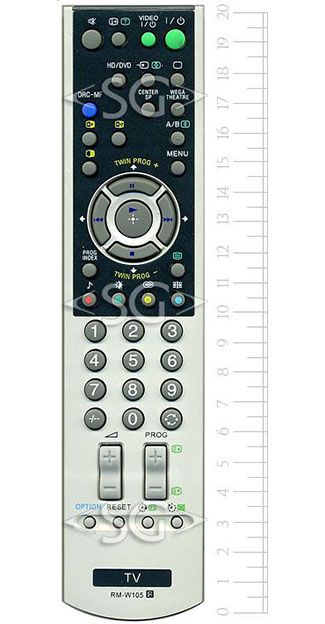 Пульт дистанционного управления для SONY RM-W105 (как SONY universal RM-D637)